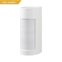 Detector de Movimiento Pasivo / Inalambrico (Alimentación) / 100% Exterior / Compatible con cualquier panel de alarma