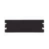 Placa Ciega Color Negro para Distribuidor de Fibra Óptica LP-ODF-8024