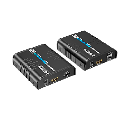 Extensor KVM HDMI 4K a 60 Hz | Transmisión hasta 120 mts con CAT6 | Resolución 4096x2160@60Hz | Ancho de Banda 18Gbps | HDCP1.