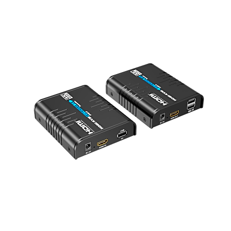 Extensor KVM HDMI 4K a 60 Hz | Transmisión hasta 120 mts con CAT6 | Resolución 4096x2160@60Hz | Ancho de Banda 18Gbps | HDCP1.