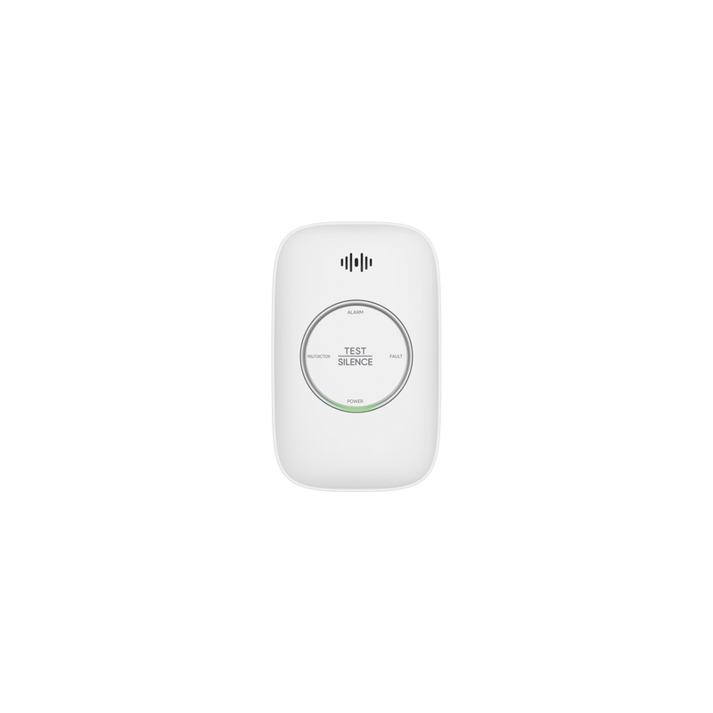 (HikFire) Detector de Gas Natural Metano (CH4) / Alarma Temprana / Salida para cierre de Válvula y/o activación de Ventilador 