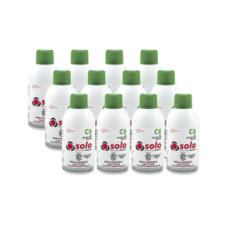 Paquete De 12 Latas De Gas Genuino De Monóxido De Carbono (CO) De Uso Manual o En Dispensadores SOLO-330/SOLO-332