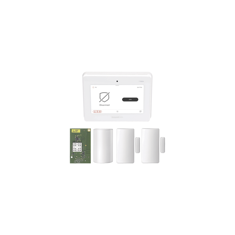 Kit de Panel de Alarma PROA7M con Sensor de Movimiento y 2 Contactos Magnéticos