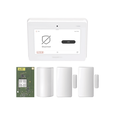 Kit de Panel de Alarma PROA7M con Sensor de Movimiento y 2 Contactos Magnéticos