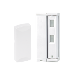 Sensor de Movimiento Inalambrico/ Tipo Cortina / Ajuste de detección 2m o 5m / 100% Exterior / Inalámbrico / Incluye transmiso