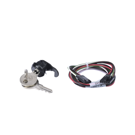 Kit de Cable y Chapa para Puerta de Enlace HON-CGW-MBB, Incluye Cable NUP de 30 Pulgadas, Chapa y Juego de Llaves