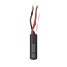 Carrete de Cable 305 Metros (1000 Pies) / 2 x 14 AWG Tipo FPL / Cable Direct Burial / Color Negro / Para Uso en Intemperie / Uso