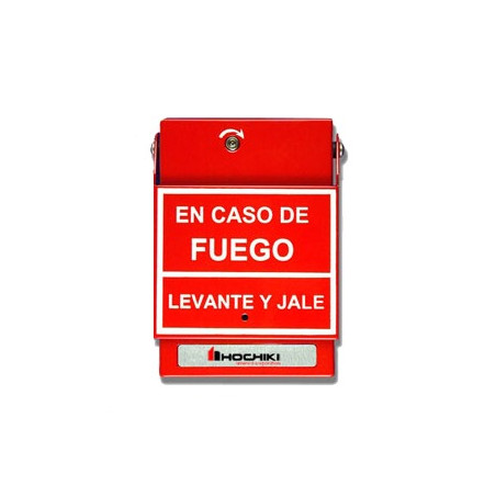 Estación De Jalón Convencional De Doble Acción, Color Rojo, Texto En Español (0600-01230) Incluye varilla de vidrio