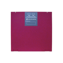 Gabinete para dos baterías de respaldo de 26 AH. Para aplicaciones en sistemas de detección de incendio (FAS).