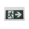 Letrero LED de Señalización de salida "Hombre Corriendo"/ Alto brillo / Uso en pared, lateral o techo / Batería de Respaldo I