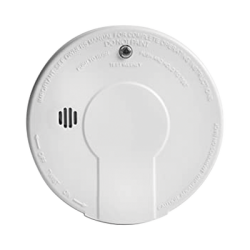 Alarma de Humo por Ionización AC Interconectable / Hasta 24 Dispositivos / Respaldo de Batería 9V / Función HUSH para Silenci