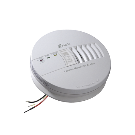 Alarma de Monoxido de Carbono AC con Batería de Respaldo | Paquete de 6