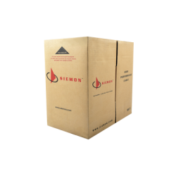 Bobina de Cable UTP Reelex, de 4 Pares, Alto Desempeño en Cat6 (350 MHz), PVC (CM), Color Azul, 24 AWG, 305 Metros (1000 Pies)