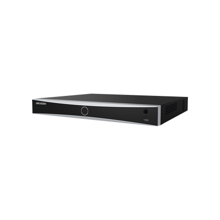NVR 12 Megapixel (4K) / Reconocimiento Facial / 8 Canales IP / 8 Puertos PoE+ / 2 Bahías de Disco Duro / Filtro de Falsas Alarm