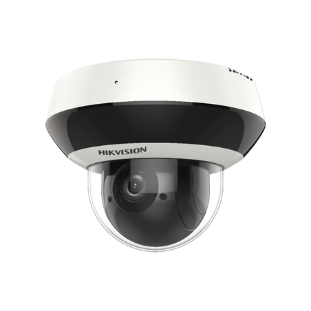 Mini Domo PTZ IP 2 Megapixel / 4X Zoom / H.265+ / 20 mts IR EXIR / WDR / PoE / IK10 / Exterior IP66 / Ultra Baja Iluminación / 
