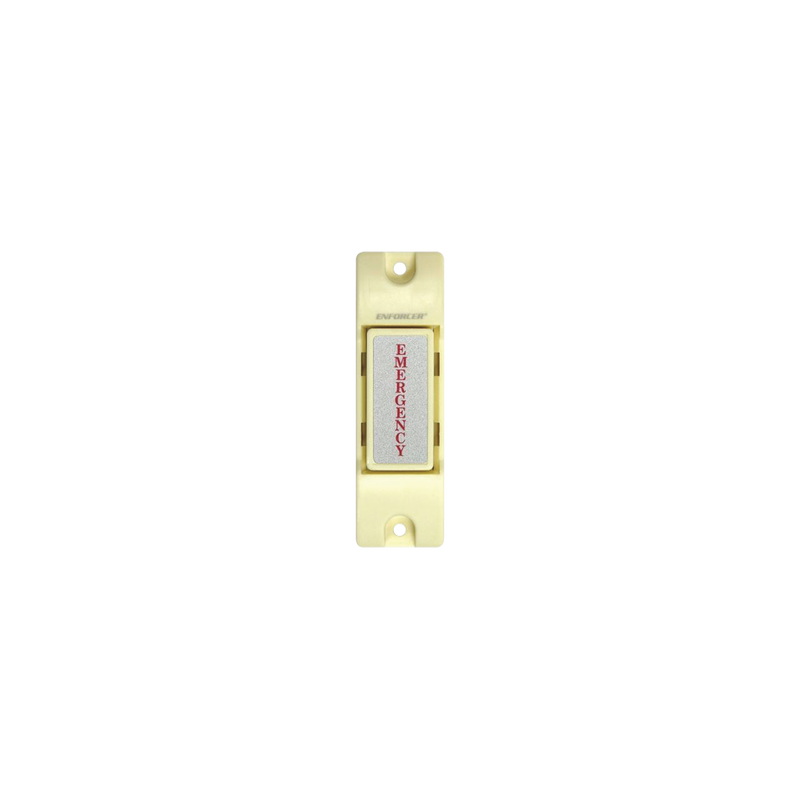 Botón de Emergencia / Botón de Pánico / Ideal como botón de pánico / Montaje de Superficie / Relevador NC/NO Momentáneo / 
