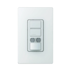 Interruptor con Sensor de Ocupación, Doble Tecnología Para Detección de Movimiento, Color Blanco