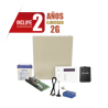 (2 Años datos ILIMITADO INCLUIDO) Kit Vista48LA con comunicador MINI012G, Teclado, Gabinete, Bateria y Transformador