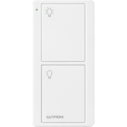 Control remoto PICO 2 botones encender, apagar, complemente con un switch on/off, Caseta, RA2, RadioRa2