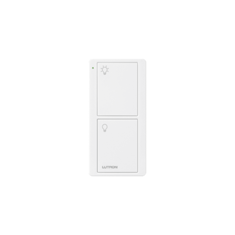 Control remoto PICO 2 botones encender, apagar, complemente con un switch on/off, Caseta, RA2, RadioRa2