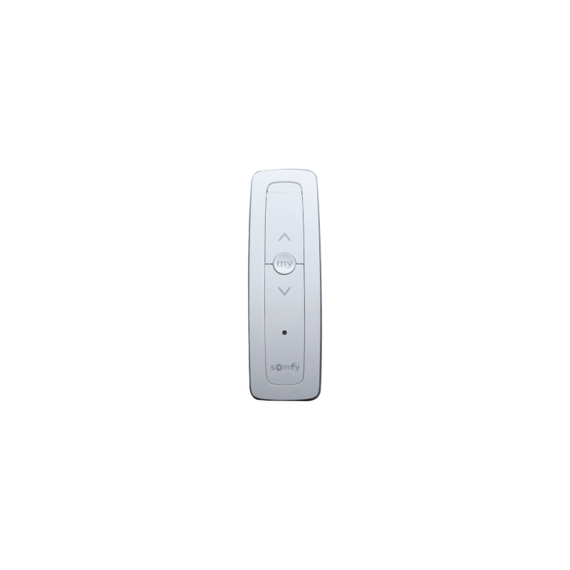 Control remoto 1 canal para motores de persiana Somfy con señal inalámbrica, instrucciones: sube, baja y detener, con posició
