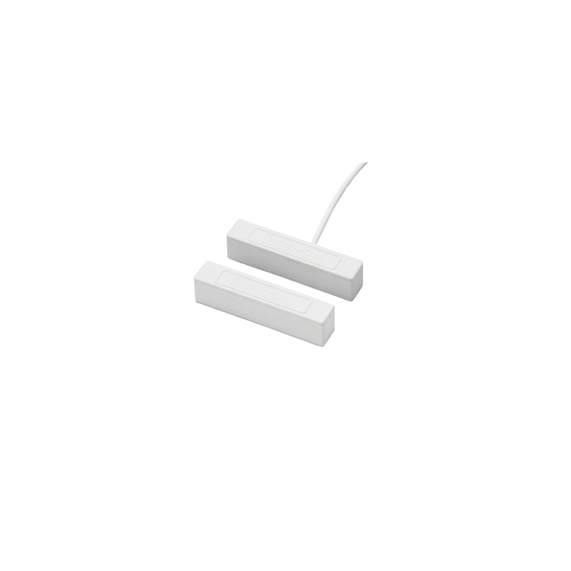 Contacto magnético direccionable compatible con paneles vista con V-Plex color blanco
