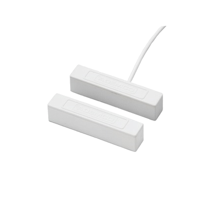 Contacto magnético direccionable compatible con paneles vista con V-Plex color blanco