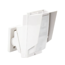 Detector de Movimiento / 100% Exterior / Cableado / Hasta 24 metros / Instalación hasta 3 metros / Compatible con cualquier pan