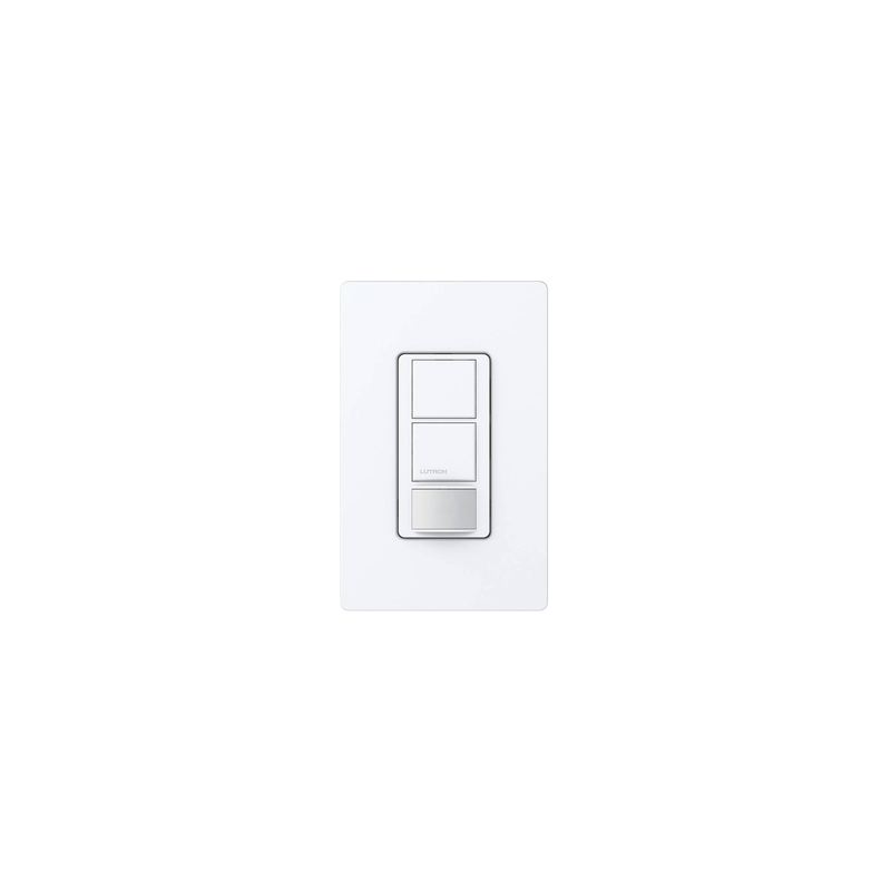 (XCT) Apagador doble con sensor de presencia, ideal para salas de entretenimiento, conferencia, etc.