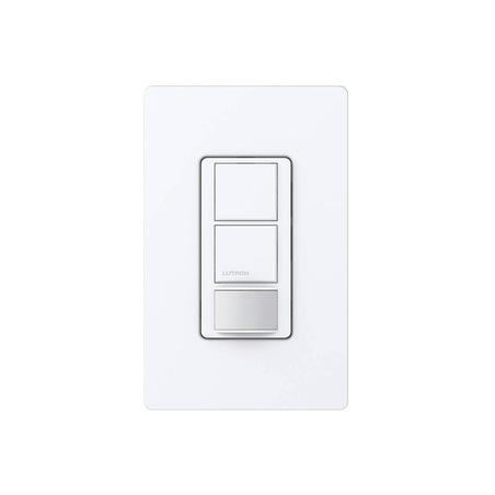 (XCT) Apagador doble con sensor de presencia, ideal para salas de entretenimiento, conferencia, etc.