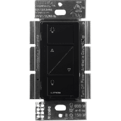 (Caseta Wireless) Atenuador de pared. Aumenta/Disminuye Intensidad de Iluminación. No requiere cable neutro. 150W LED / 600W IN
