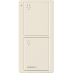 Control remoto PICO 2 botones encender, apagar, complemente con un switch on/off, Caseta, RA2, RadioRa2