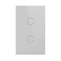 (ZigBee) Apagador switch inalámbrico ZigBee . Cable Neutro Opcional, control de 2 regresos de carga, 110V