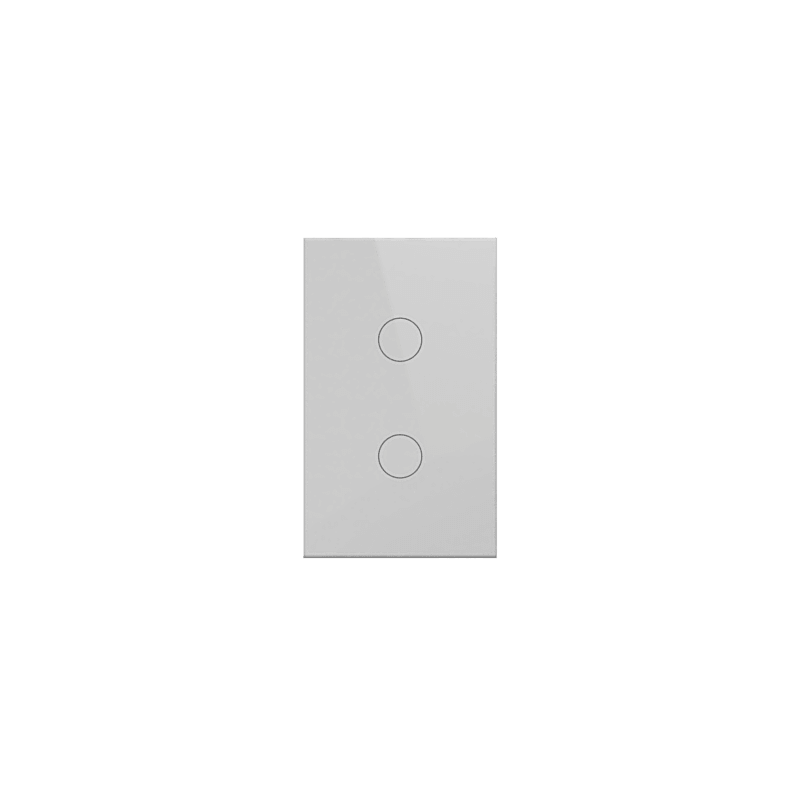 (ZigBee) Apagador switch inalámbrico ZigBee . Cable Neutro Opcional, control de 2 regresos de carga, 110V