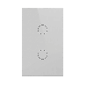(ZigBee) Apagador switch inalámbrico ZigBee . Cable Neutro Opcional, control de 2 regresos de carga, 110V