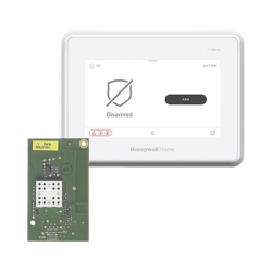 Sistema de Alarma con Pantalla Touch de 7" Compatible con sensores Inalambricos DSC, Bosh, 2GIG,ITI y Serie 5800 agregando el mo