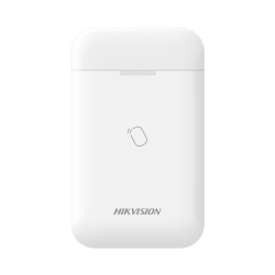 (AX PRO) Lector de Tag Inalámbrico HIKVISION / Permite Armar y Desarmar / Incluye 2 Tag DS-PT-M1