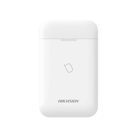 (AX PRO) Lector de Tag Inalámbrico HIKVISION / Permite Armar y Desarmar / Incluye 2 Tag DS-PT-M1