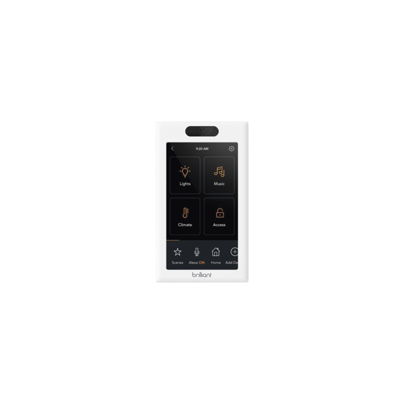 Control de iluminación touch desde su pantalla en pared