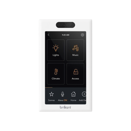 Control de iluminación touch desde su pantalla en pared