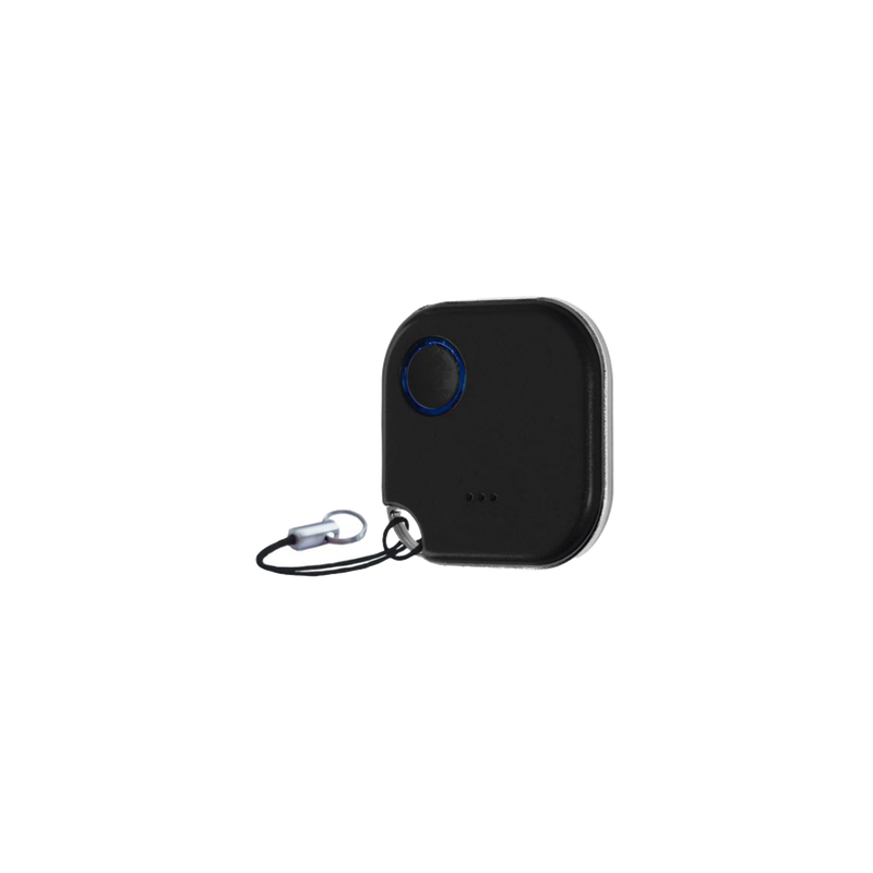 Botón Bluetooth Inalámbrico color Negro, programe escenas de Shelly y ejecútelas con uno o varios clic