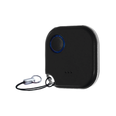 Botón Bluetooth Inalámbrico color Negro, programe escenas de Shelly y ejecútelas con uno o varios clic