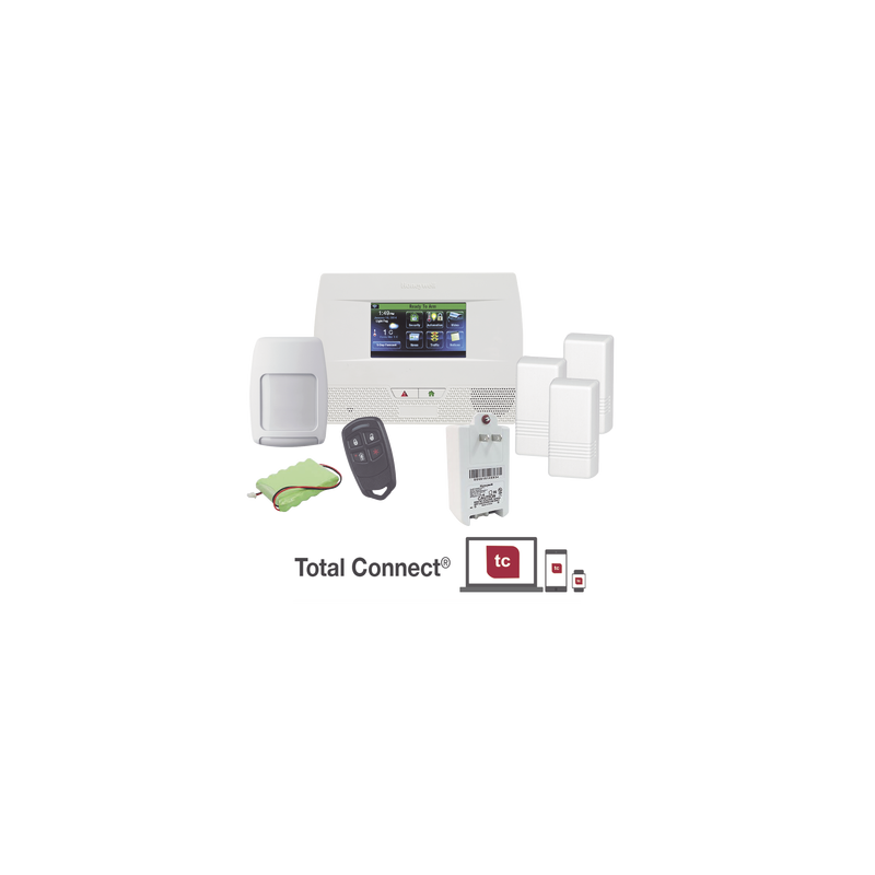Panel de Alarma Inalambrico Autocontenido con Pantalla Touch L5210, integrable a casa inteligente usando servicio de Total Conne