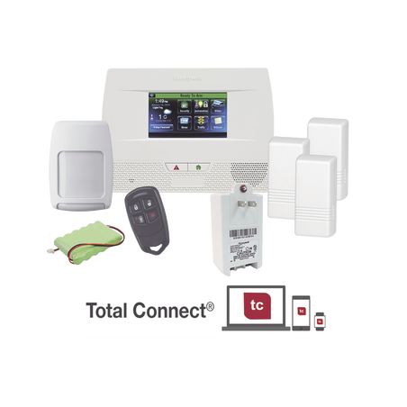 Panel de Alarma Inalambrico Autocontenido con Pantalla Touch L5210, integrable a casa inteligente usando servicio de Total Conne