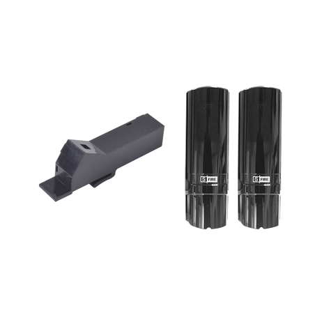 Detector de rayo fotoeléctrico con Mira / 3 rayos / 4 frecuencias / 50mts exterior / Alimentación 12-24 Vcc