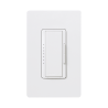 Atenuador (dimmer) un solo polo / multilocacion 120V /INC 1000W / 800W MLV, color blanco No requiere neutro.