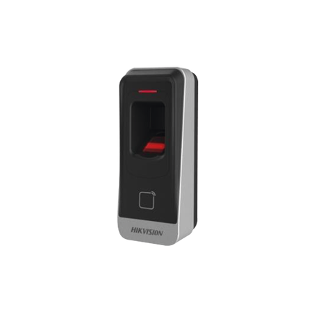 Lector esclavo MIFARE IP65 / Huella Digital / Lector de Tarjetas de Proximidad MiFare / RS-485 / Interior y Exterior / Requiere 
