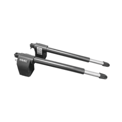 Kit de Operadores Abatibles FAAC 412 Para Puertas de 3 Metros y hasta 300 KG / Operadores no Reversibles y Con llave de Desbloqu