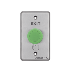 Botón Tipo Hongo Color Verde / NO, NC, COM / Uso Rudo