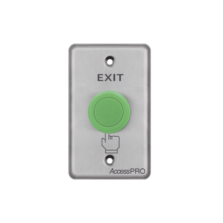 Botón Tipo Hongo Color Verde / NO, NC, COM / Uso Rudo